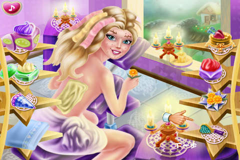 芭比公主游戏养护疗法 - 化妆换装养成，女生儿童教育小游戏免费 screenshot 2