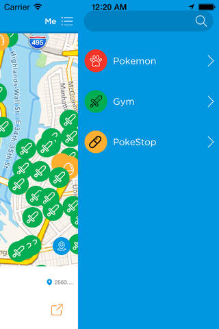 Maps for Pokemon GO - Find Rare Creatures PokeStops and Gyms near your Location screenshot 3