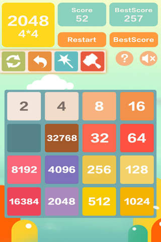 New 2048—free game for you screenshot 3