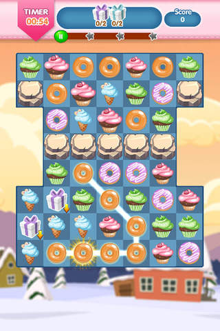 Addictive Cupcake Splash - Amazing family fun candy cake crush brain skill free games screenshot 3