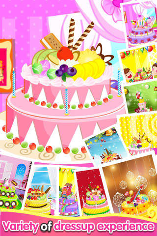 Dream Cake Party - Design Your Own Work screenshot 4
