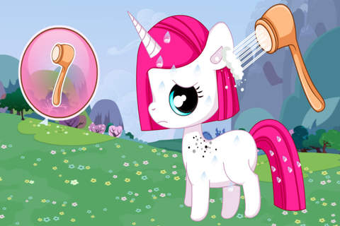 Pet Stars Care 4 - Magic Paradise/Cute Pony Makeup And SPA screenshot 2