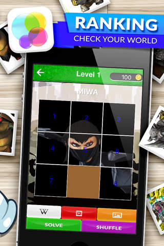 Slide Me Puzzle Quiz Games Free - "Teenage Mutant Ninja Turtles edition" screenshot 2