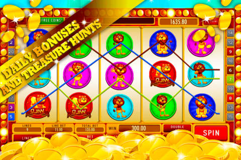 Ferocious Slot Machine: Play against the lion dealer and gain the hottest wild deals screenshot 3