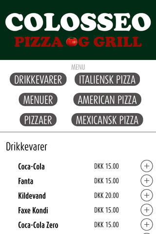 Colosseo Pizza og Grill 2300 screenshot 2