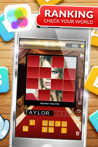 Answers The Pics : Celebrity Fan Trivia and Reveal Photo Games For Free screenshot 2