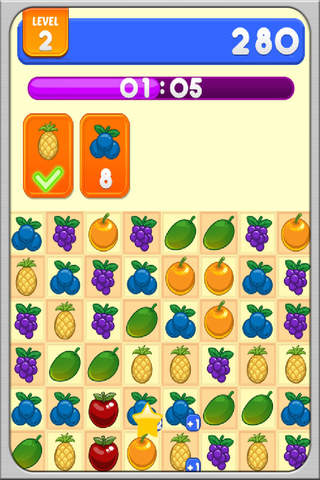Fruity Pop Puzzle screenshot 3