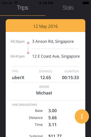 Odometer - Simple Expense Tracking for Uber screenshot 2