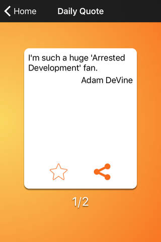 Daily Quotes - Adam DeVine Version screenshot 3