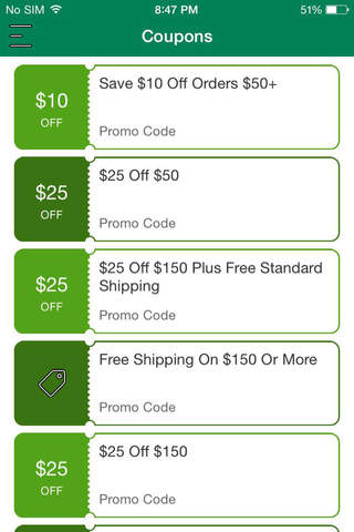 Coupons for Orvis screenshot 2
