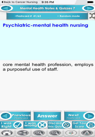 Mental Health Nursing for self learning & Exam Preparation1400Flashcards screenshot 2