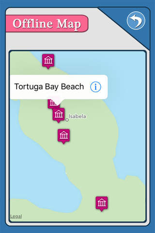 Galapagos Islands Offline Map Explorer screenshot 2