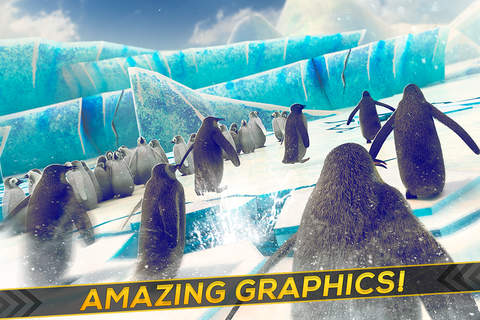 Penguin Simulator 2016 | Crazy Racing Penguins Game screenshot 3