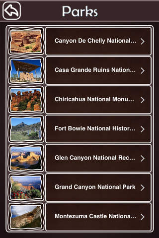 Arizona State & National Parks screenshot 3