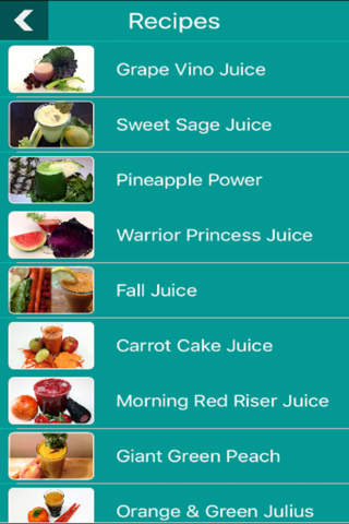 Fresh Juice Recipes : For a Healthy Body and Mind screenshot 4