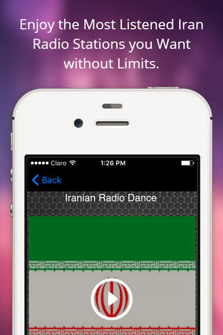 Iranian radios: Iran music,sports and news- رادیو ایران: موسیقی ایران، اخبار ورزشی و screenshot 4