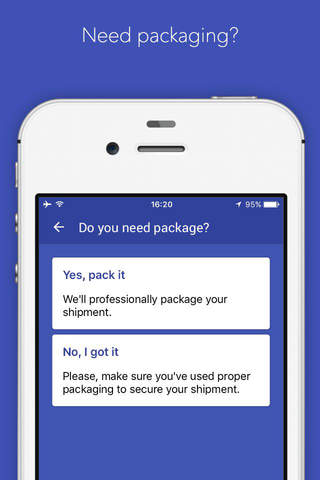 Onibag | On-demand Pickup, Packaging, and Shipping services screenshot 2