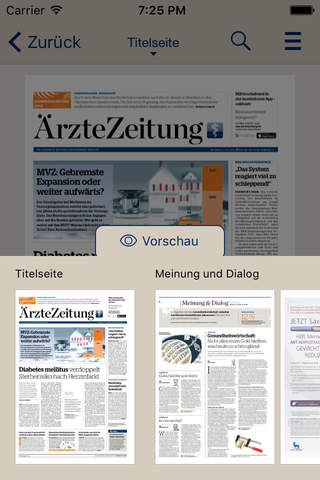 Ärzte Zeitung digital screenshot 4