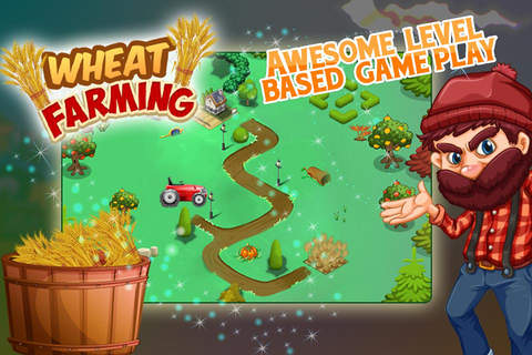 Wheat Farming – Crazy farm & famer simulator game for kids screenshot 2