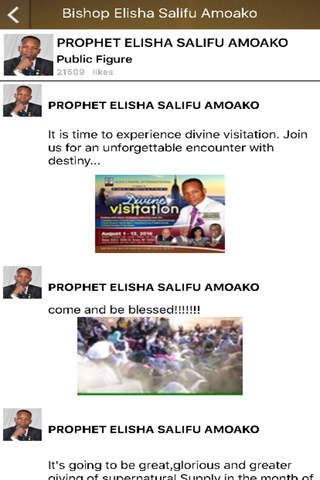 Bishop Elisha Salifu Amoako screenshot 3
