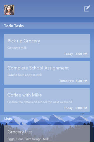 Aura - Tasks and Lists screenshot 2