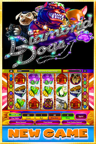Awesome Casino Slots: Spin Slots Of Santa Machines! screenshot 3