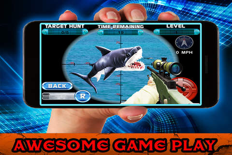 2016 Shark Spearhead Attack 2 :Great White Sea Monster fish Hunting Challenge (Spear-Fishing Sports pro) screenshot 3