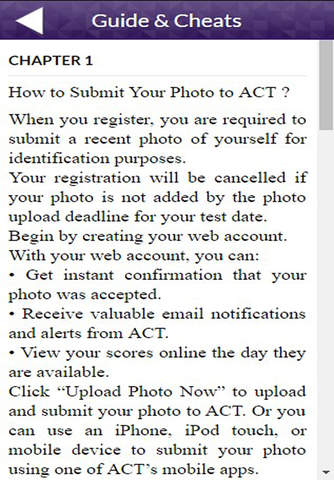 App Guide for ACTPhoto screenshot 2