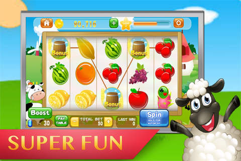 Farm Slots HD - Free Las Vegas Video Slots & Casino Game screenshot 3