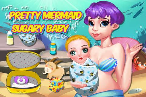 Pretty Mermaid Sugary Baby-Check Game For Kids screenshot 3