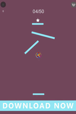 Crazy Cube Escape - Dodging Circles screenshot 4