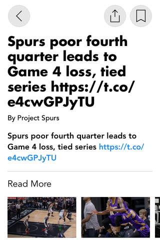 Project Spurs - San Antonio Spurs blog and podcast screenshot 2