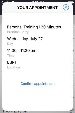 BBPT Coaching screenshot 2