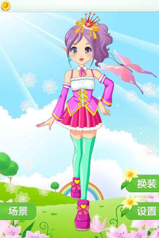 装扮精灵公主 - 甜甜偶像梦幻祭，女孩子最爱的化妆、打扮 、养成沙龙小游戏免费 screenshot 4