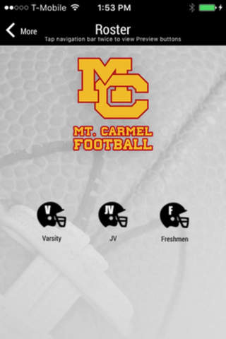 Mt. Carmel Football screenshot 4