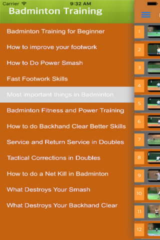 Badminton Training - How To Play Badminton By Video screenshot 4