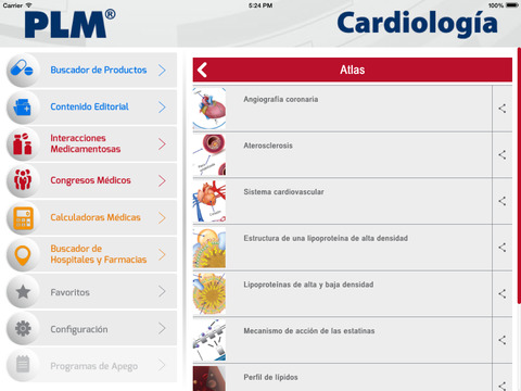 Cardiología for iPad screenshot 4