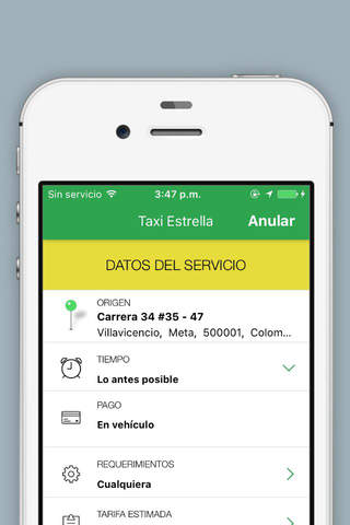 Taxi Estrella screenshot 3