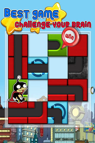 Rolling Me Connect Pipe Puzzle Game “For Futurama” screenshot 2