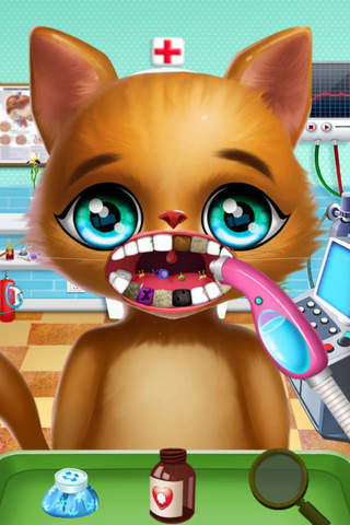 Cute Kitty's Teeth Care-Little Helper&Pets Cure Di screenshot 2