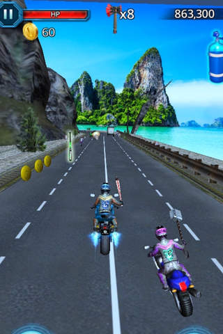 3D Race Simulator Gold Run - Car Bike Racing Free screenshot 2