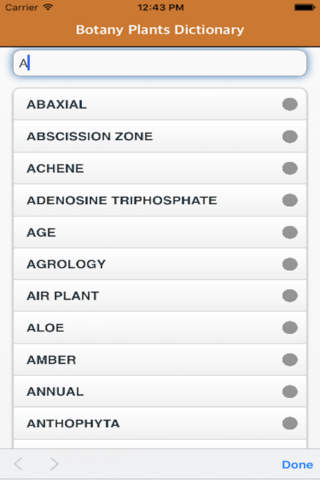 Botany Plants Dictionary English PRO screenshot 2