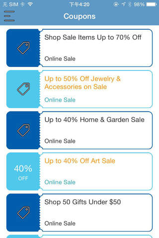 Coupons for Uncommon Goods screenshot 2
