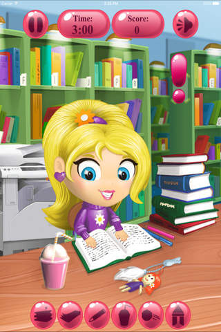 偷懒的露西-调皮鬼露西,又在图书馆里捣蛋了 screenshot 2