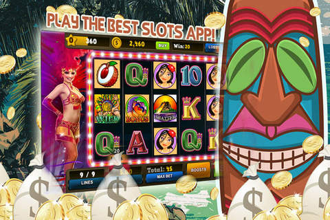 Hot Big kahuna Slots Games Treasure Of Ocean: Free Games HD ! screenshot 4
