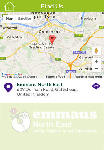 Emmaus North East screenshot 2