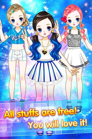 Sakura Girl - Sweet Princess Dressup Salon, Cute Beauty Free Games screenshot 3