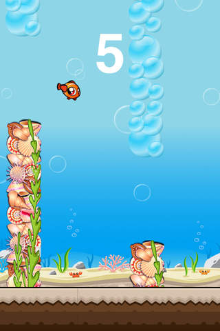 Flappy Clown Fish - Sea Adventure screenshot 2
