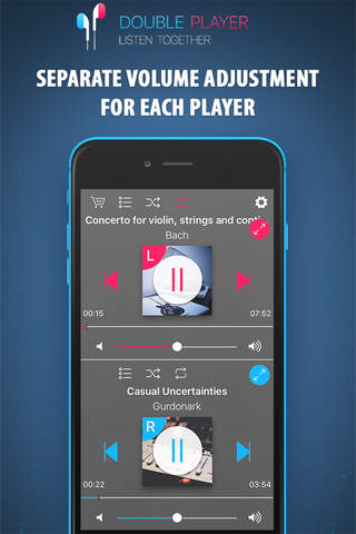 Double Player - Listen Together screenshot 2