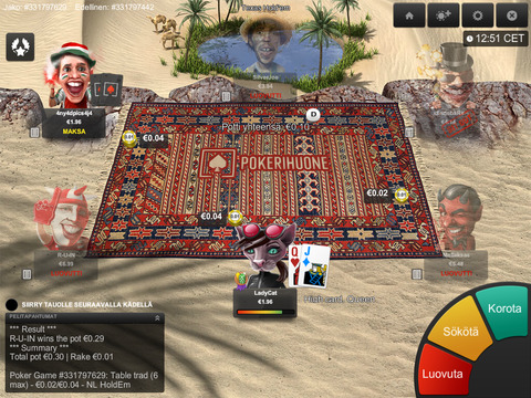 Pokerihuone screenshot 3
